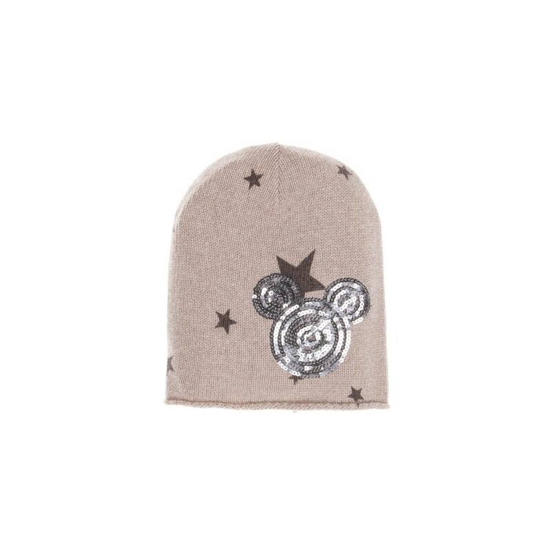 CODELLO Damen Strick-Mütze mit Disney-Motiv braun