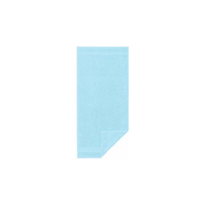 Handtücher Manhattan mit feiner Bordüre Egeria blau 2x 50x100 cm