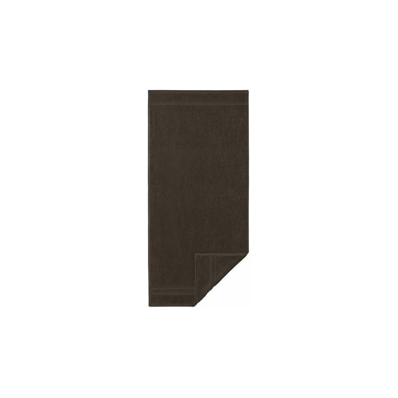 Egeria Badetuch Manhattan mit dezenter Bordüre braun 1x 70x140 cm