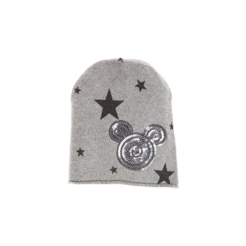 Damen Strick-Mütze mit Disney-Motiv CODELLO grau