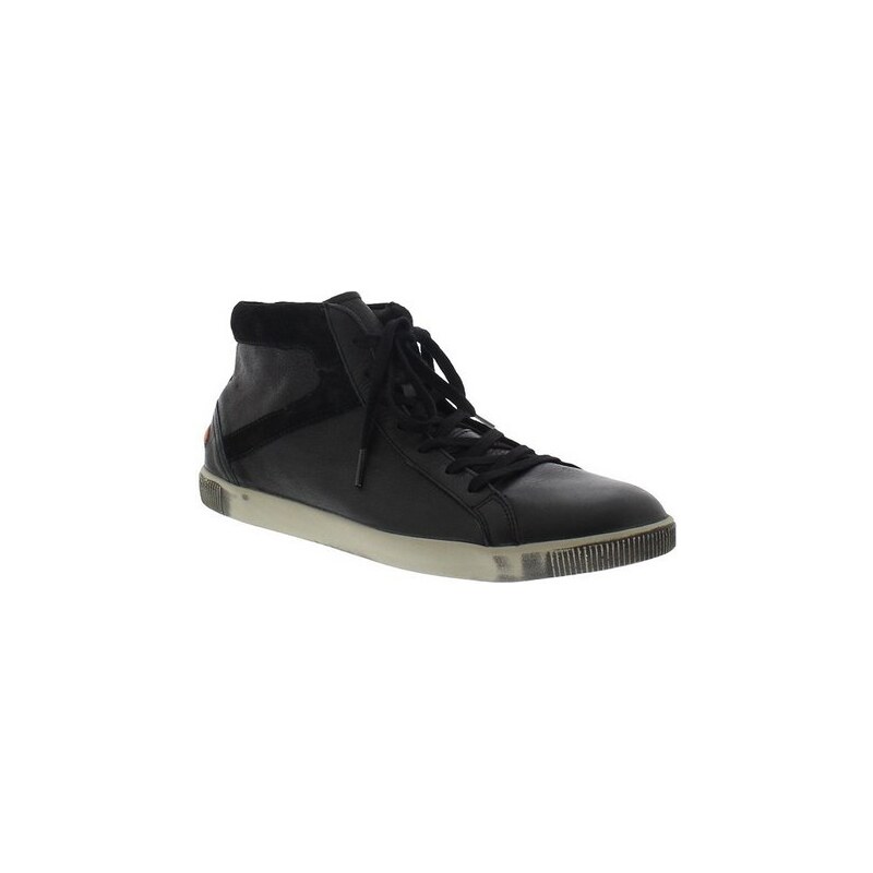 SOFTINOS softinos Sneaker high Taggart smooth leather schwarz 40,41,42,43,44,45