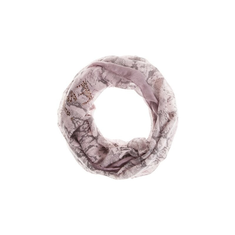 Damen Loop-Schal mit Schlangenprint CODELLO lila