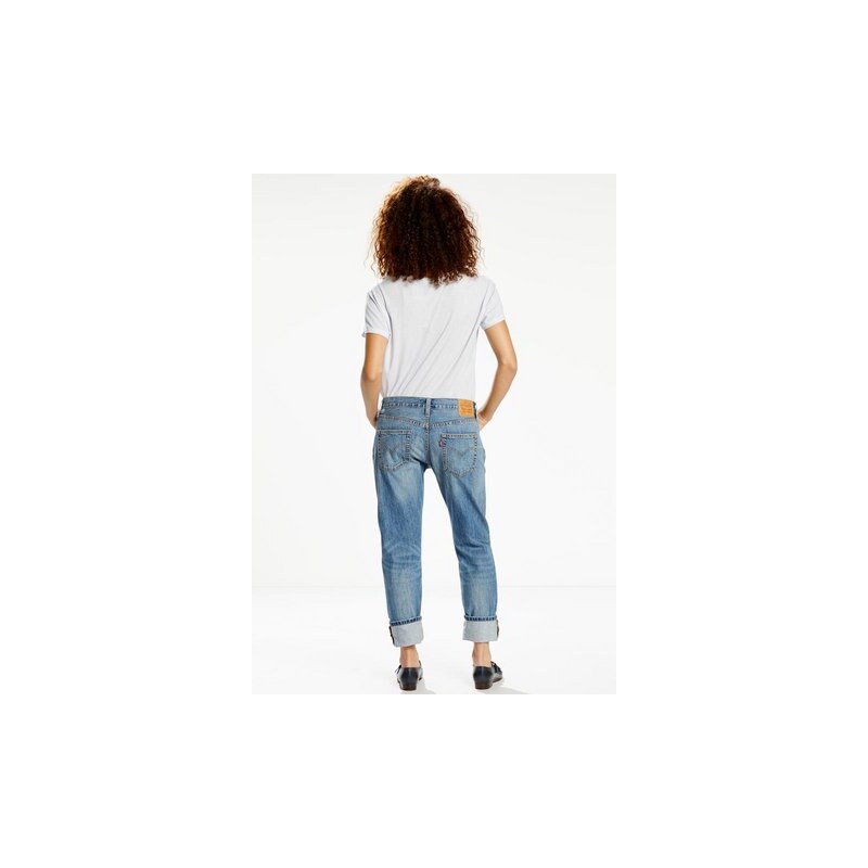 Damen Boyfriend-Jeans 501 Jeans LEVI'S® blau 24,25,26,27,28,29,30,31