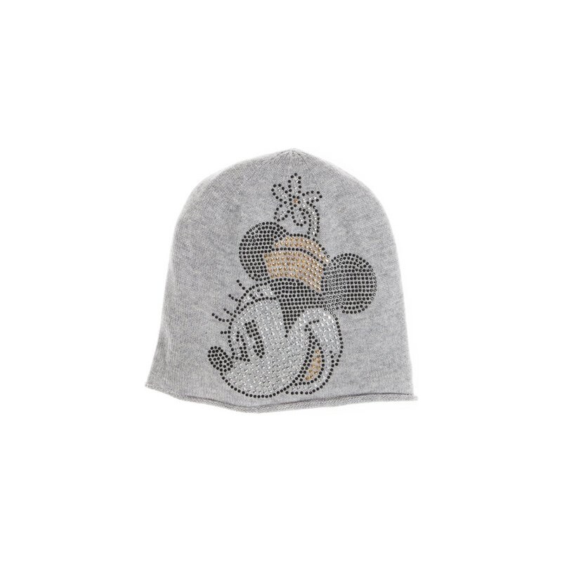 Damen Strick-Mütze aus Kaschmir Disney CODELLO grau