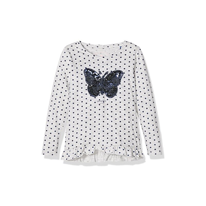TOM TAILOR Kids Mädchen Langarmshirt Tee with Sequins Butterfly