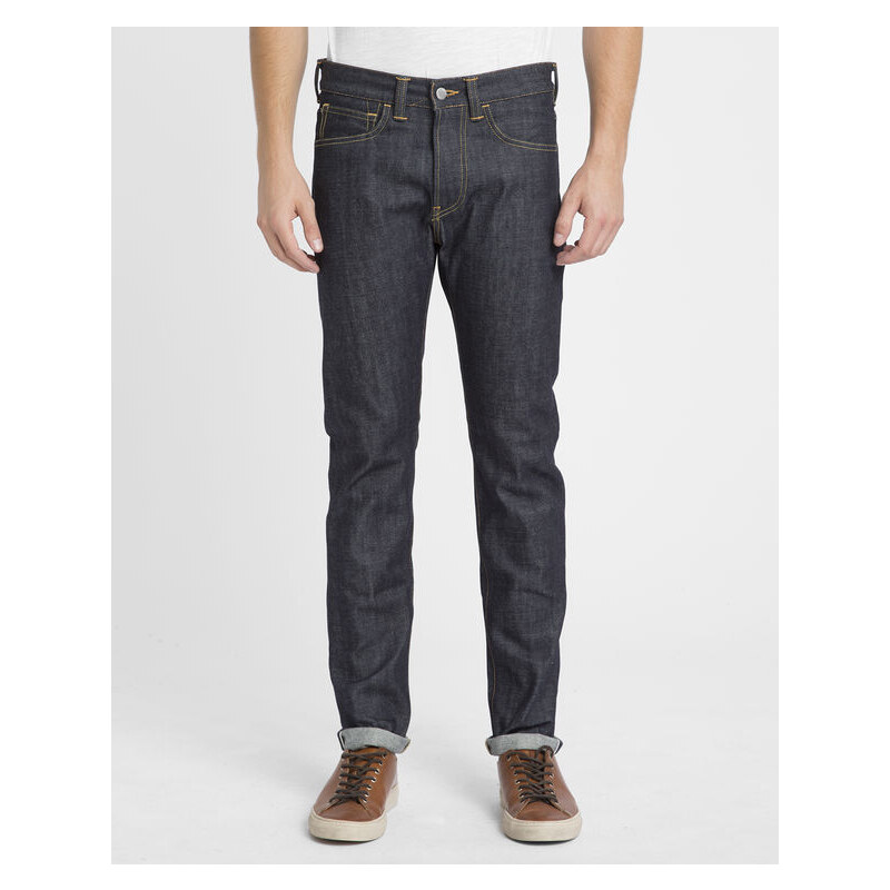 EDWIN Jeans Slim Red Selvage ED-One in Washed-Dunkelblau