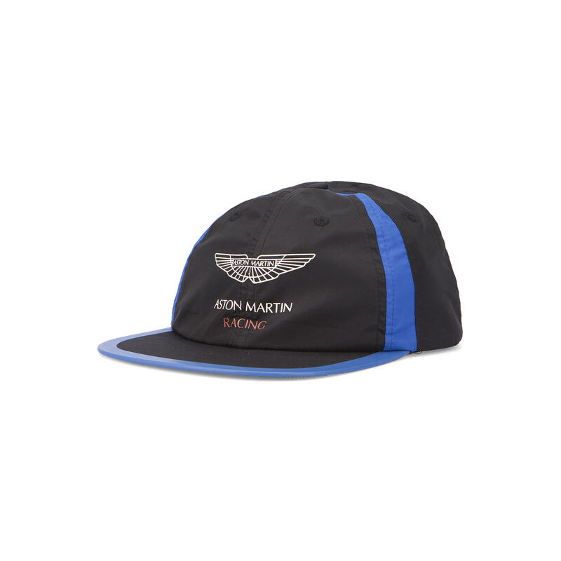 HACKETT Schwarz-blaue verstellbare Mütze Aston Martin