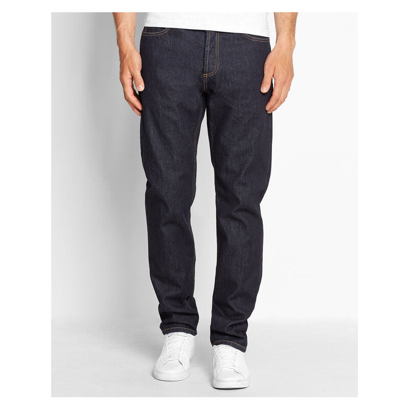 CARHARTT WIP Jeans Tapered Fit Texas Hanford in Washed-Blau