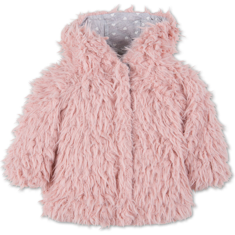 C&A Baby-Jacke mit Kapuze in Rosa
