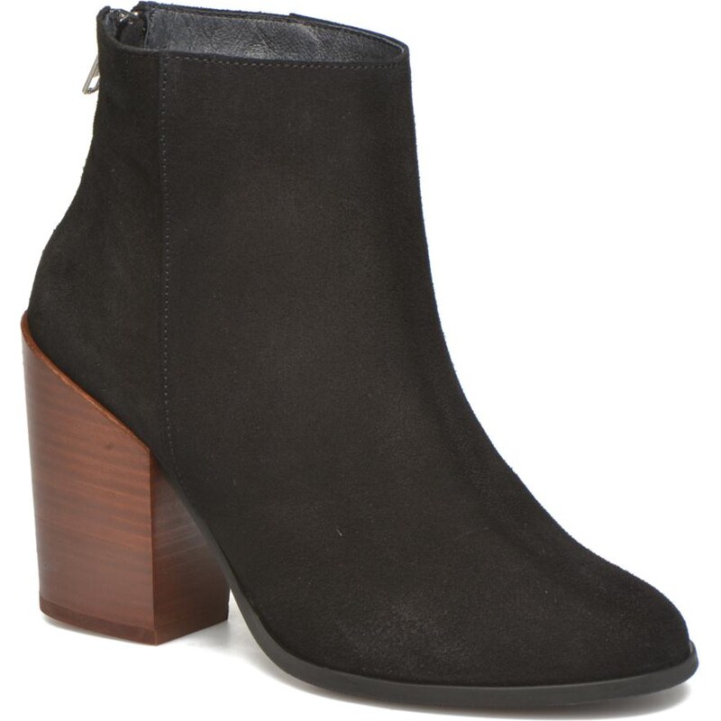 SALE - 20% - Vero Moda - Dorthe Leather Boot - Stiefeletten & Boots für Damen / schwarz