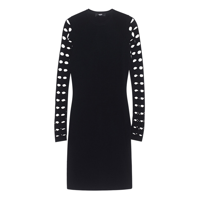 VERSUS VERSACE by ANTHONY VACCARELLO Cut Out Sleeve Black