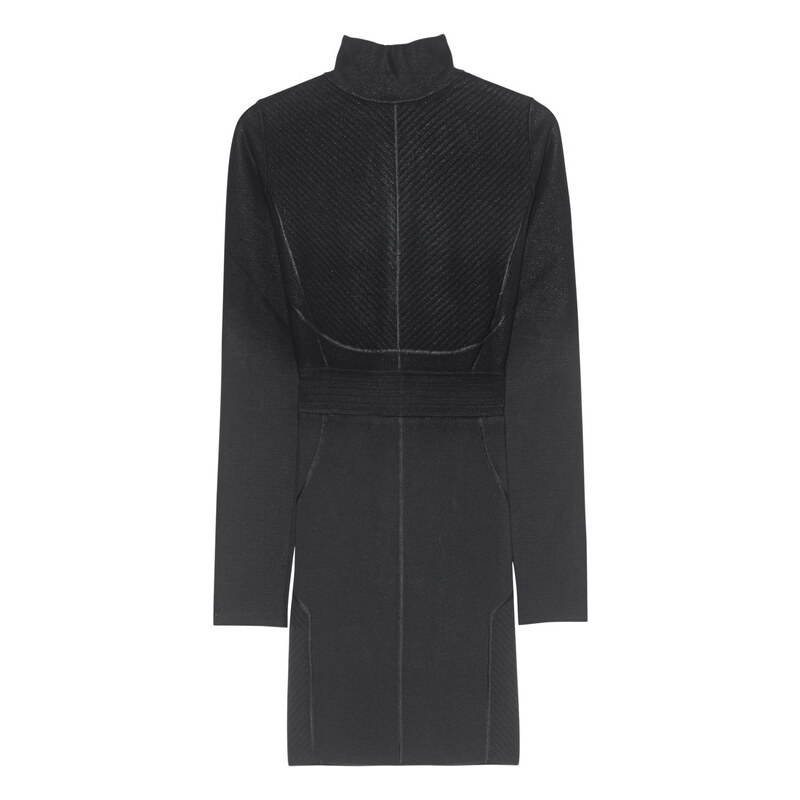 JUST CAVALLI Double Knit Dress Anthracite