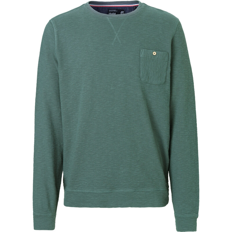 Solid Elior Sweater balsam green