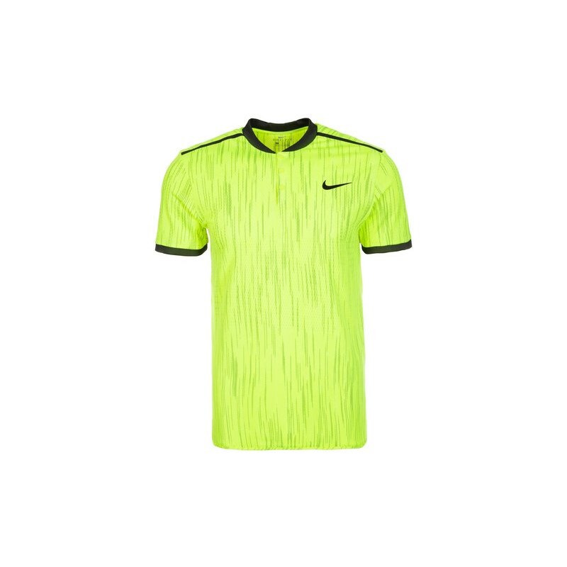 Nike Dry Court Advantage Tennispolo Herren gelb M - 44/46,S - 40/42,XL - 52/54