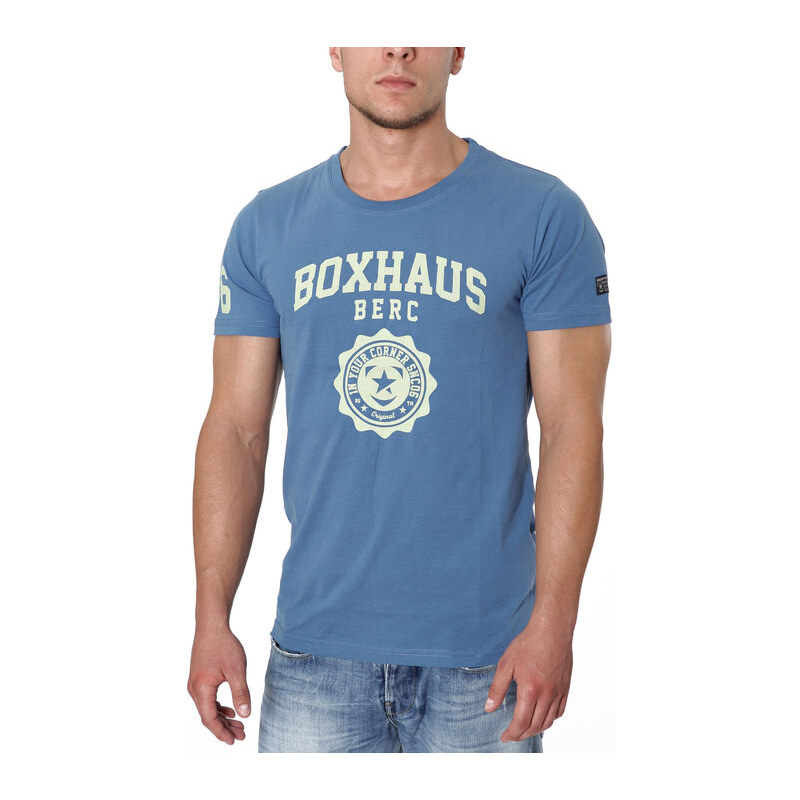 BOXHAUS Brand Doah T-Shirt streetblue