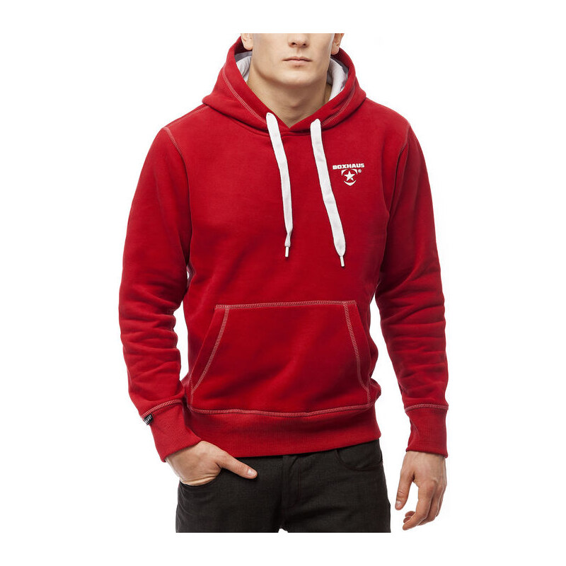 BOXHAUS Brand Incept 1.0 Sweat Hoodie Basic chilly red