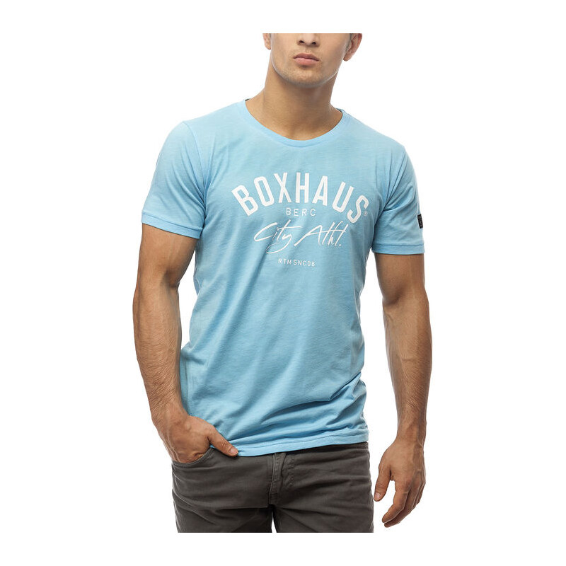 BOXHAUS Brand Sisco T-Shirt aqua