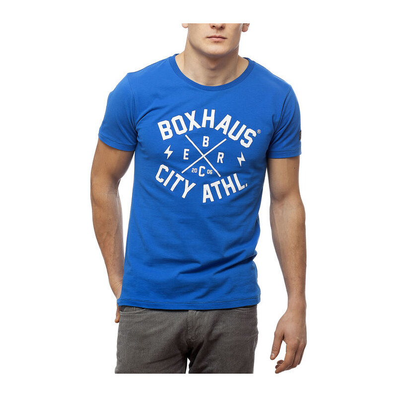 BOXHAUS Brand Core T-Shirt Blue