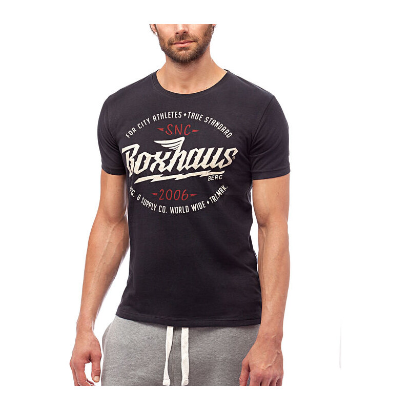 BOXHAUS Brand STARC T-Shirt black