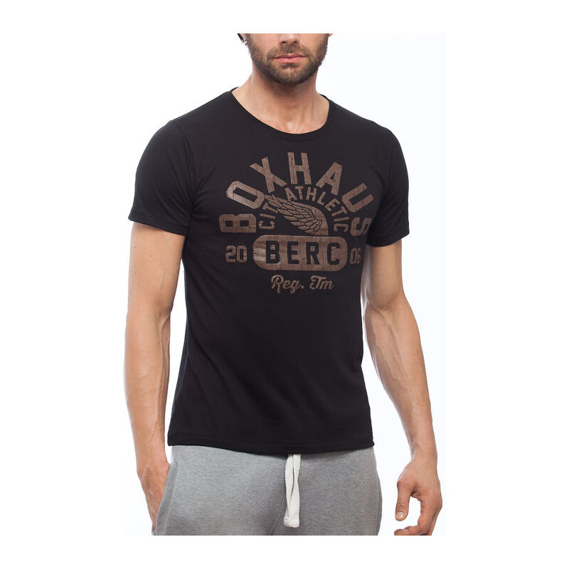 BOXHAUS Brand CRUZ T-Shirt black