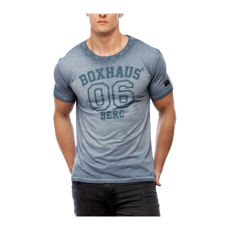 BOXHAUS Brand Jero T-Shirt rock grey