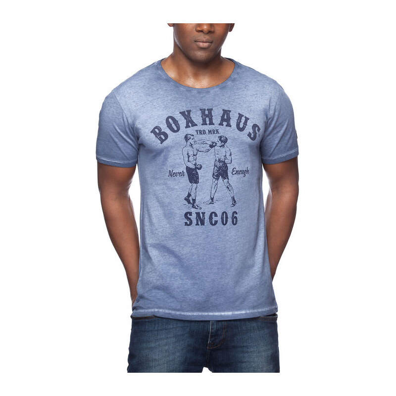 BOXHAUS Brand Aron T-Shirt Athl. Blue
