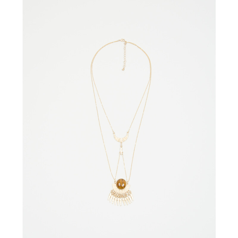 Lange Halskette Gold, Größe 00 -Pimkie- Mode für Damen