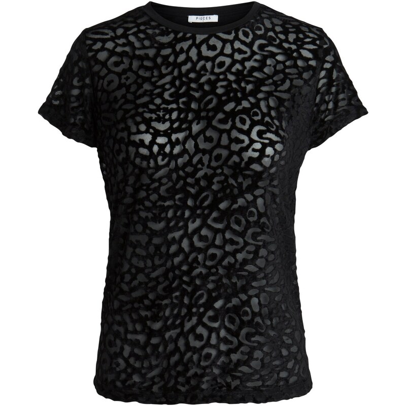 PIECES Leoparden T Shirt