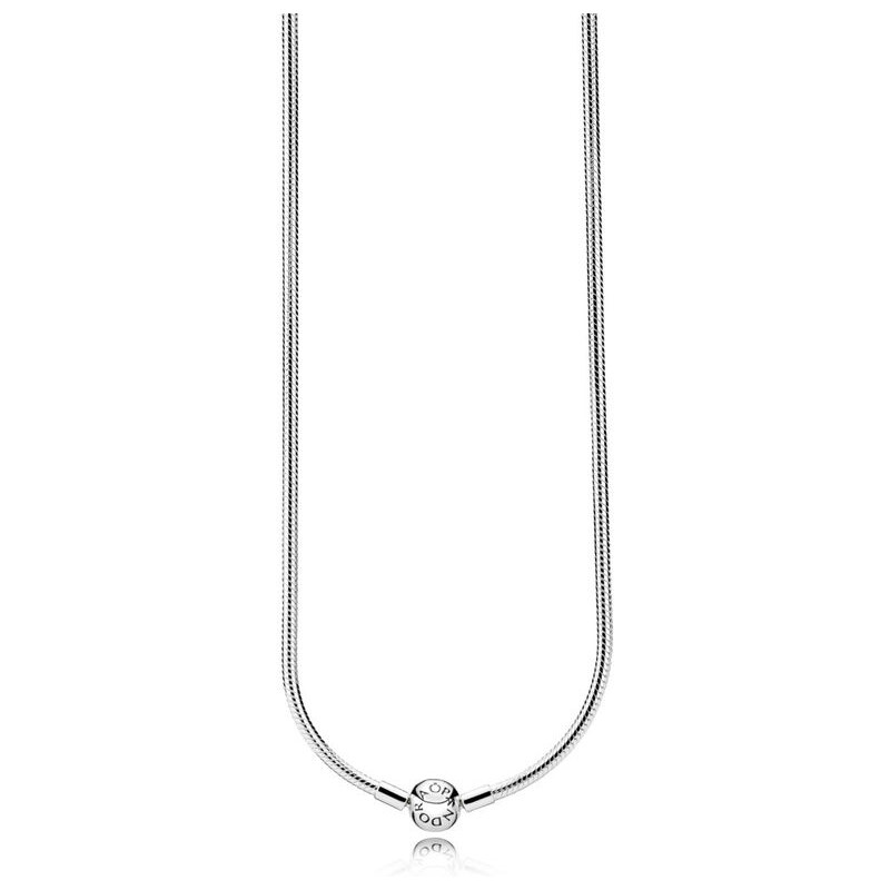 Pandora Damenkette für Charms Kugelverschluss Silber 42 cm 590742HV-42