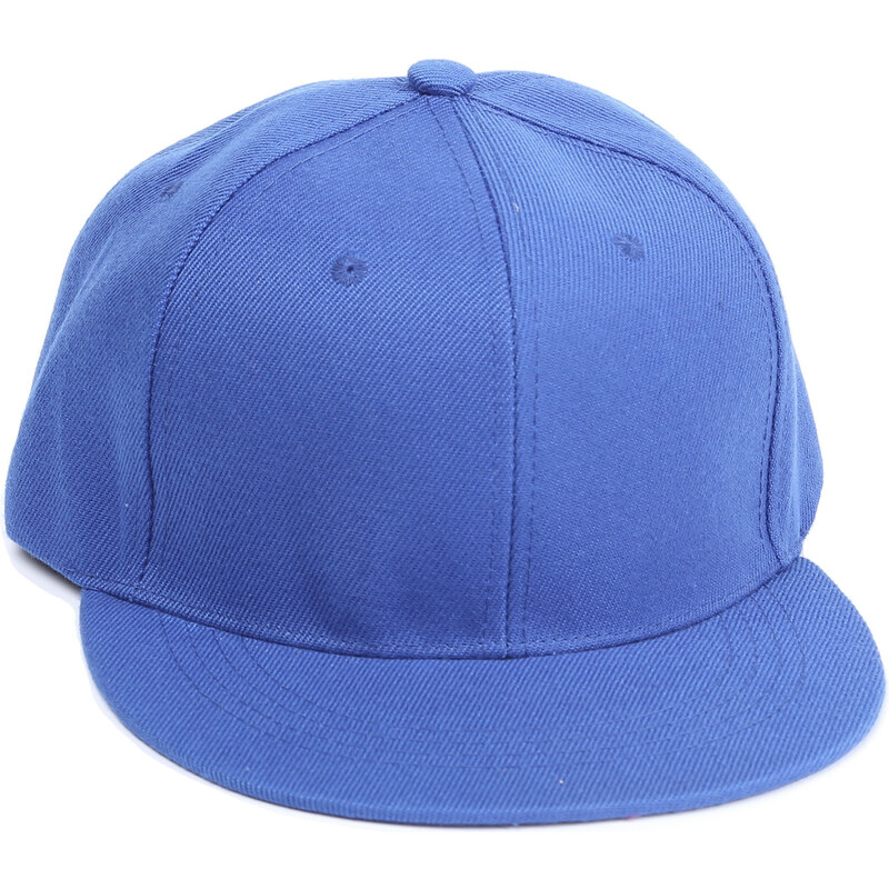 Lesara Snapback-Cap im Unifarbdesign - Blau