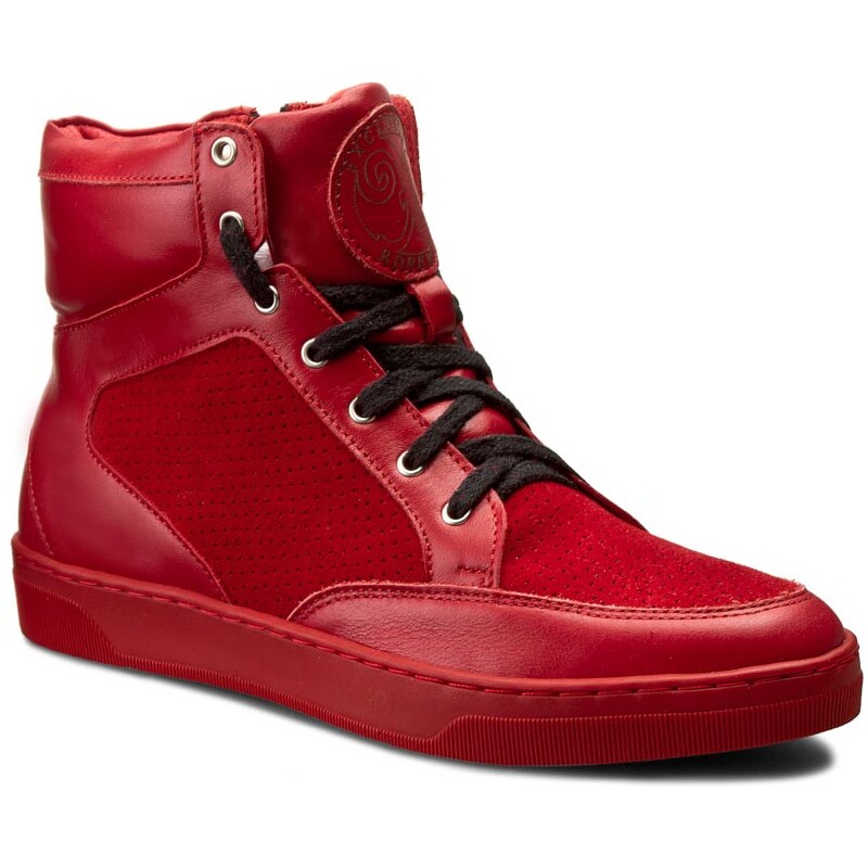 Sneakers ROBERTO - 521/D Czerw. Lico/Czerw. Welur
