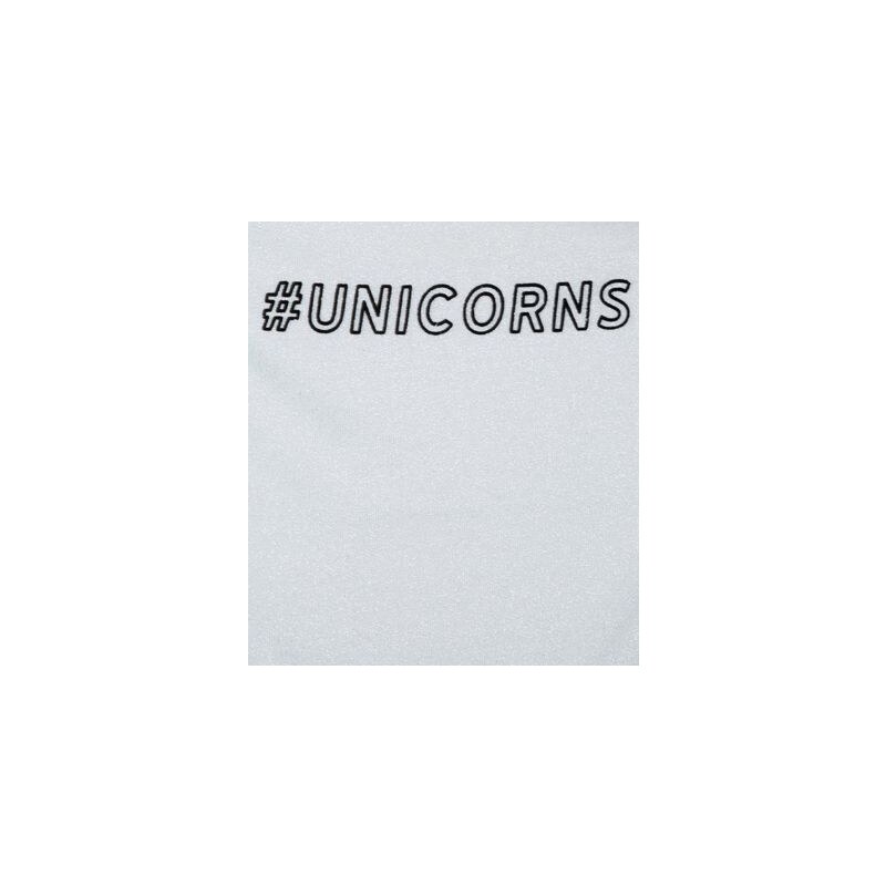 New Look T-Shirt „#Unicorns“ in Weiß für Teenager