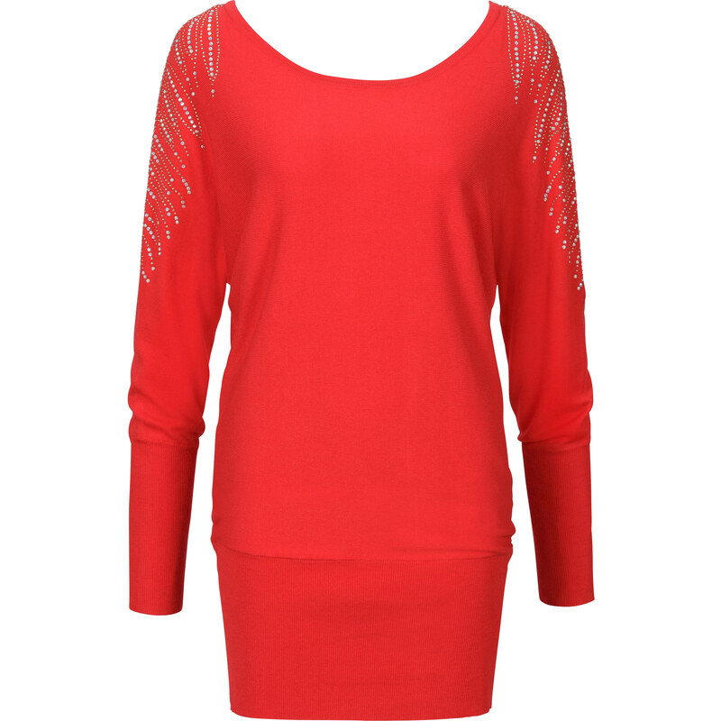 BODYFLIRT Pullover in rot für Damen von bonprix