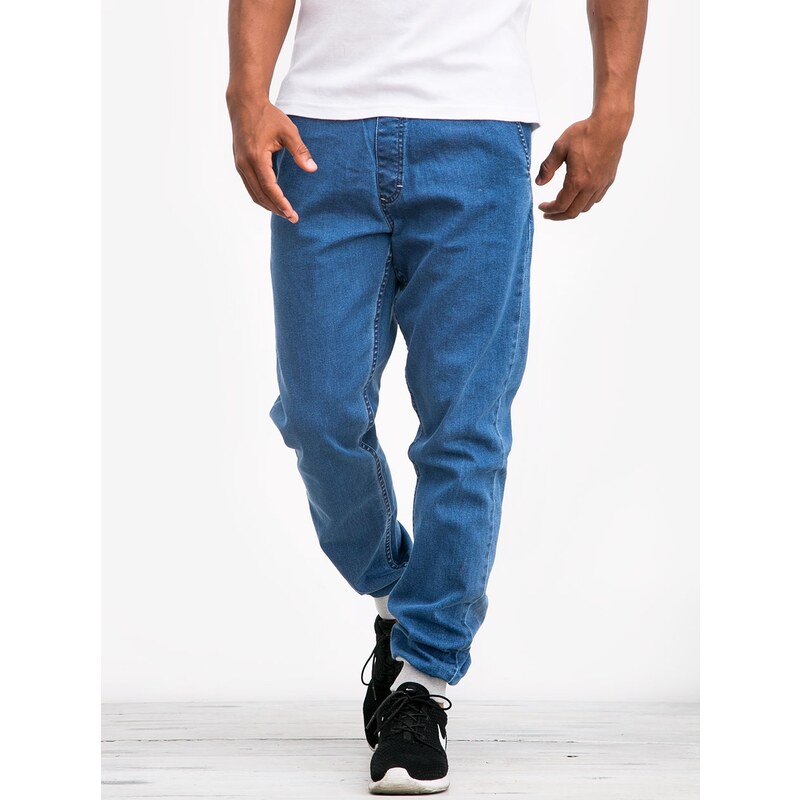 SSG / Smokestory Cotton Stretch Jogger Jeans Light Blue