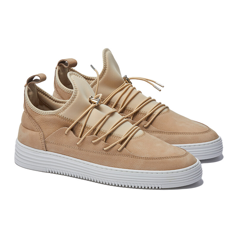 Filling Pieces LOW TOP NEO LACED MIX BEIGE Sneakers in Beige