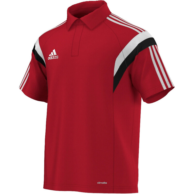 adidas Performance: Herren Fußball Polo-Shirt Condivo 14 Polo, rot, verfügbar in Größe S