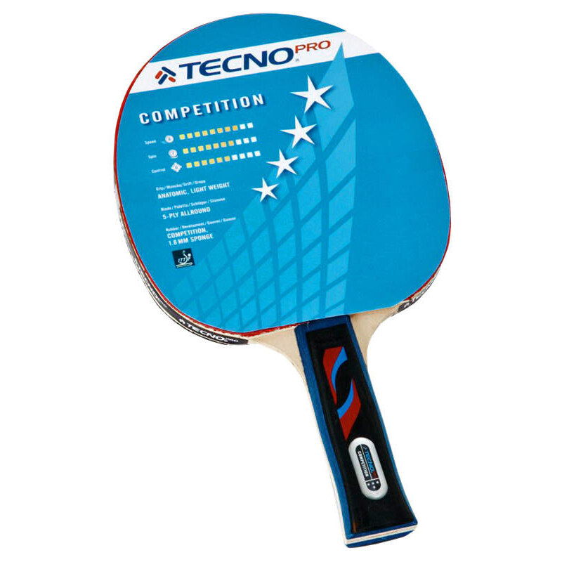 Tecno Pro: Tischtennis Schläger Competition 4 Stern