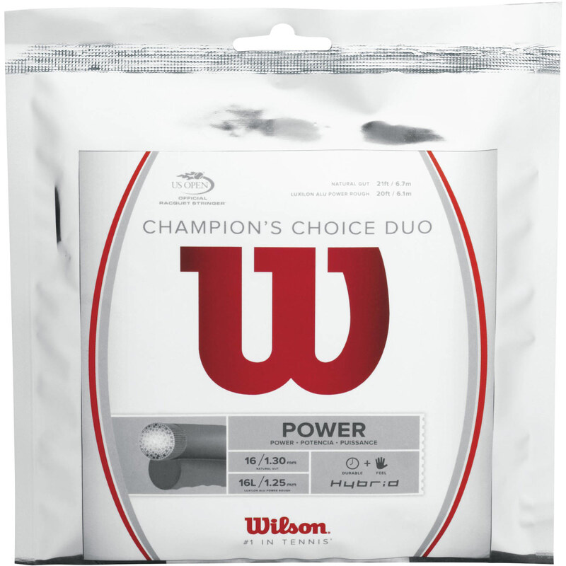 Wilson Tennissaite Champions Choice Duo 1.3mm/1.25mm / 12 Meter