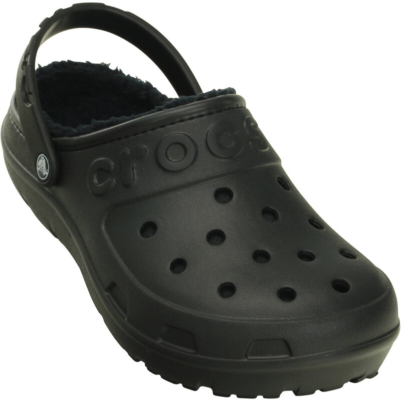 Crocs: Herren Crocs Hilo lined Clogs black/black, schwarz, verfügbar in Größe 36-37