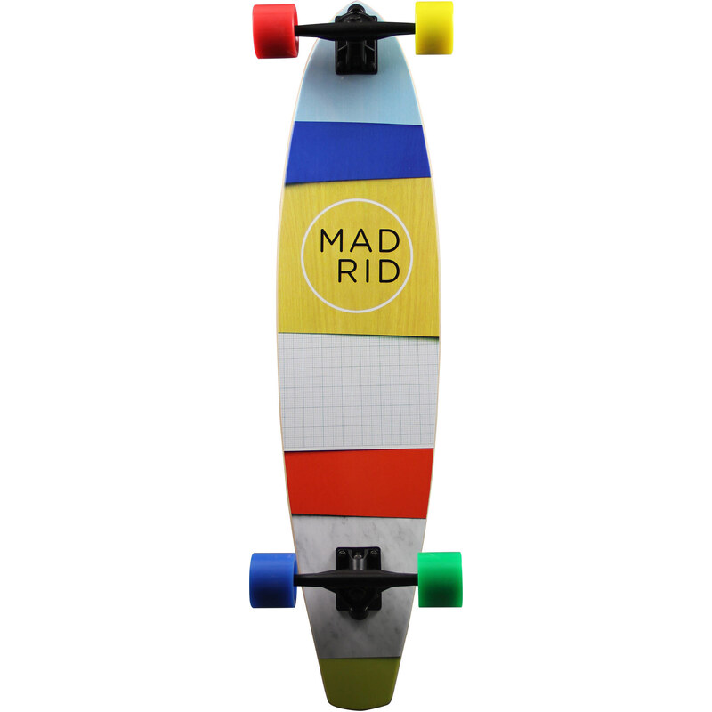 Madrid Skateboards: Longboard Transporter Paper Stripes / Cruiser