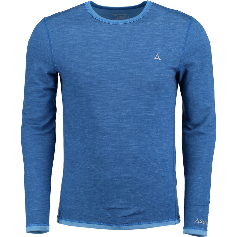 Schöffel: Herren Funktionsunterhemd / Langarmshirt Merino Sport Shirt, blau, verfügbar in Größe L,XXL