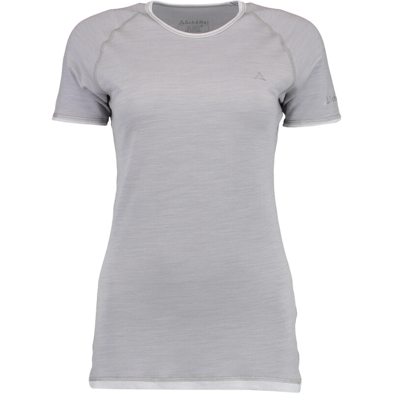 Schöffel: Damen Funktionsunterhemd / Unterhemd Merino Sport Shirt, grau, verfügbar in Größe XL