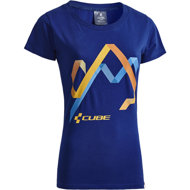 Cube: Damen WSL Shirt Hills, blau, verfügbar in Größe XL