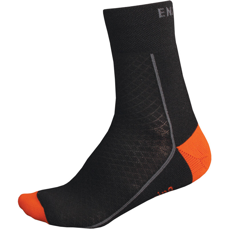 Endura: Herren Radsocken BaaBaa Merino Winter Socks, schwarz, verfügbar in Größe 37-39