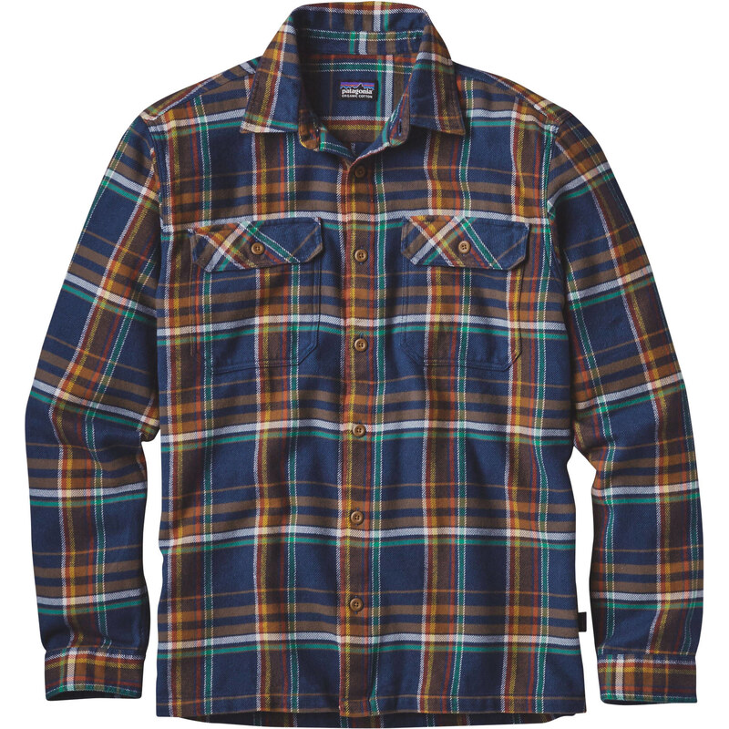 Patagonia Herren Wanderhemd / Outdoor-Hemd M´s L/S Fjord Flannel Shirt