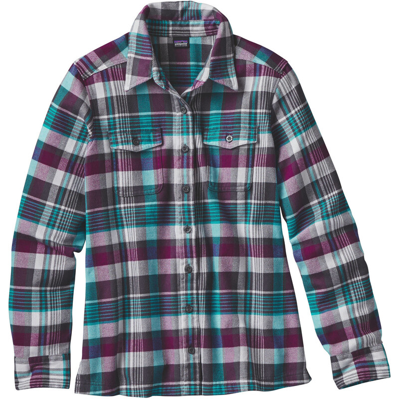 Patagonia Damen Wanderbluse / Outdoor-Hemd W´s Long Sleeve Fjord Flannel Shirt