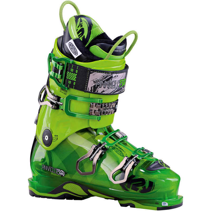 K2: Herren Skischuh Pinnacle 130, grün, verfügbar in Größe 25.5,26.5