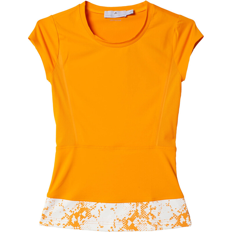 adidas by Stella McCartney: Damen Trainingsshirt Run Climacool Tee, gelb, verfügbar in Größe M,L,S