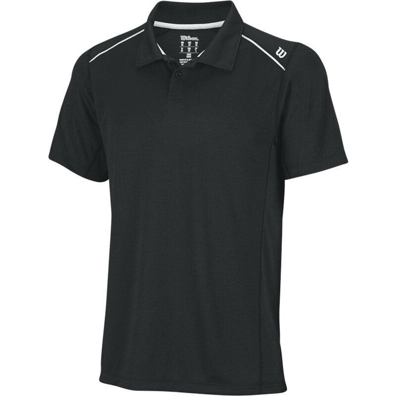 Wilson Herren Poloshirt nVision Elite Polo black