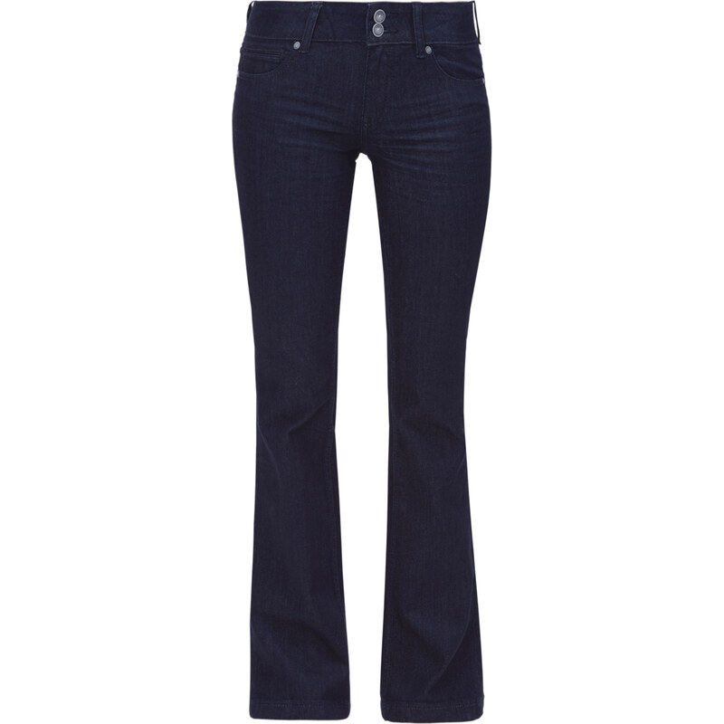 s.Oliver Shape Bootcut: Dunkle Stretch-Jeans